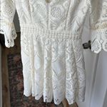 Alexis  Webb Lace Dress in White Size Small Photo 5
