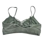 Alo Yoga Alo Interlace Strappy Sage Green Sports Bra X-Small XS‎ Yoga Athletic Athleisure Photo 5