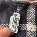 NWT Tasha Plaid Blanket Scarf in Red Photo 3