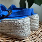 Vince NEW made in Spain beautiful blue espadrille wedges Photo 1