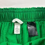 H&M  Kelly Green High Rise Straight Leg Summer Pant S Photo 2