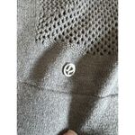 Lululemon Wrap Kimono Sweater Cover Up Grey One Size Long Sleeve Knit Ballet Photo 4