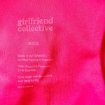 Girlfriend Collective Frank & Eileen Mary Shirt Dress Distressed Famous Denim Sunset Button Down Sz XS Photo 4