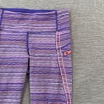 Lululemon run top speed crop space dye twist pink purple leggings size 4 Photo 1