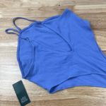 Wild Fable Women's Periwinkle Blue High Cut Bodysuit - Size Large - NWT Photo 6