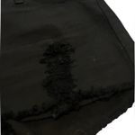 IRO  Black Distressed Jean Shorts Photo 15