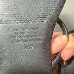 Jeffrey Campbell  Binny Toe Loop Sandals in Black and Gold Photo 5