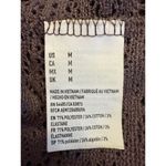 American Eagle Women's Purple Crochet Scoop Neck Pullover Knit Top Size M Photo 5