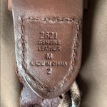 Sonoma  Brown/Camo braided genuine leather belt Photo 1