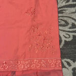 Plaza south sleeveless dress. Gorgeous. Lined. Melon colored. Size 8 linen Pink Photo 1