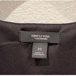 Vera Wang Puff Sleeve Peplum Top Photo 4
