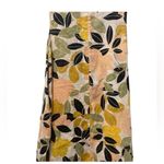 Rachel Zoe  linen leaf design dress size medium Photo 1