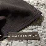 Madison Leigh  size 4 black red collared baby doll dress zips up back NWT dressy Photo 7