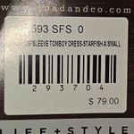 NWT‎ Toad & Co Womens Starfish Capsleeve Tomboy Dress XS Orange Photo 3