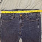American Eagle  Outfitters Women’s Dark Wash Blue‎ Denim Jegging Size 4 Photo 4