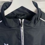 Under Armour  Women’s Crave Jacket Black with White Trim Windbreaker W-195 Size L Photo 3