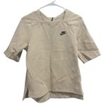 Nike Cream Tan Short Sleeve Boxy Tee Small Gorpcore Athletic Square Neck Photo 1