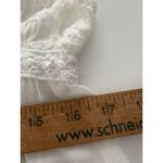 Melissa Odabash Cover Up Small White Cream Beach Dress Sheer Embroidered * Photo 12