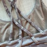 Lululemon Energy Bra Long Line Ribbed Camo Print | Size 4 Photo 5