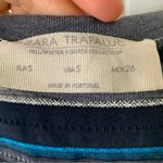 ZARA  aztec southwestern fringe boho hippie gray sweatshirt size small‎ Photo 1