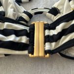 VIX Tisa Geo Bandeau Bikini Top, Small, $158 Black Photo 5