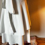 SheIn Womens small  knee length ruffled shirt sleeve dress Photo 5