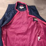 Vineyard Vines  Pink And Blue Quilted Vest Size Large Photo 5