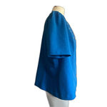 Vintage Pablo Collection Blue Blazer Jacket Petite 16 16P Photo 3