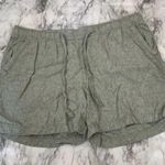 Eddie Bauer  Linen Cotton Blend Green Shorts size XXL Photo 0