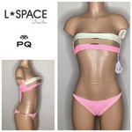 l*space New. L* and PQ pink bikini S-top/L-bottom. Retails $172 Photo 1