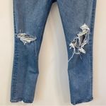 AGOLDE  Denim Riley High-Rise Cropped Straight Jeans Size 27 Photo 5