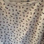 Brandy Melville  White Floral Camisole size S EUC Photo 2