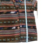 Vintage New Identity Cotton Embroidered Sante Fe Tribal Southwestern Blazer Med. Orange Photo 9
