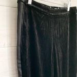 L'Agence L’agence Black Velvet Pants Satin Stripe Photo 1
