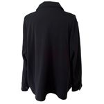 Universal Standard  Plus Size M 18 20 Zip Front Bomber Jacket Pockets Black Photo 1