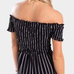 Francesca's Casely Off The Shoulder Jumpsuit Photo 2