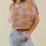 Free People Cosmic Colors Sweater Vest Photo 0
