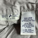 White Stag Women's 26W (3X)‎ Ivory Twill Skort Z-311 Photo 4