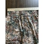 Lita by Ciara Wide Leg Animal Print Floral Pants 100% Viscose Size Medium Photo 5