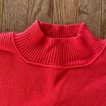 Zenana red boxy fit ribbed sweater pullover Photo 1