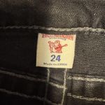 True Religion Shorts Womens 24 Distressed Denim Cutoff Mid Rise Frayed Jeans y2k Photo 8