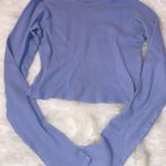 John Galt Light Blue Crop Top Photo 0