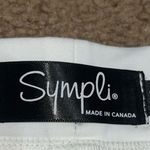 Sympli Zest Capri Signature Stretch Jersey Ankle Zip Pant White 16 Photo 8