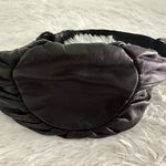 Junior Drake Black Leather Zipper Shoulder‎ Bag Photo 2