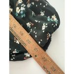 Old Navy  Maxi Dress Size L Green Floral Tiered Prairie Forest Whimsigoth Modest Photo 15