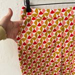 Boden Pink Orange Red White Elastic Waist Pull On Danby Trouser Pants 8R Size 8 Photo 3