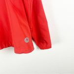 Marmot Orange Lightweight Long Sleeves Half Zip Pullover, Size Medium Photo 4