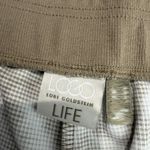 LOGO By Lori Goldstein LOGO Life by Lori Goldstein Waffle Knit Wide Leg Pant 1X Tan Pull On Casual NWOT Photo 2