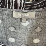 Habitat Like New  Travel Dot Collar Dress Black White Size Small Photo 5