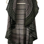 Mystree  sweater knit circle vest multi color One Size Photo 0